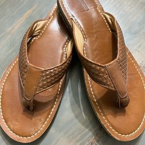 Johnson & Murphy Genuine Leather Mens Sandals
